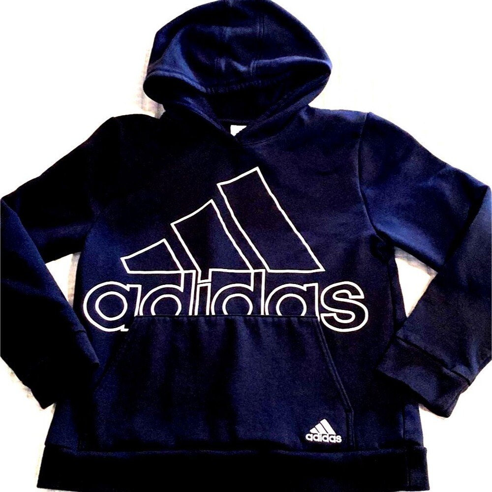 Adidas Boy's Youth Hoodie (14-16) Black